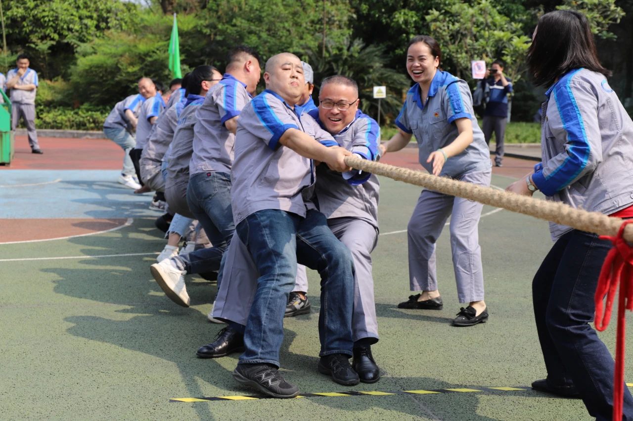 喜迎厂庆 | 公司举办职工拔河比赛