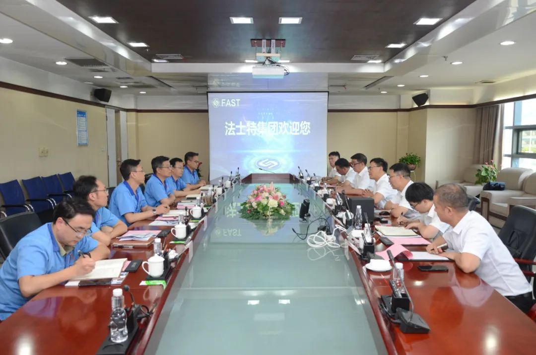 重庆机床集团董事长刘德永带队拜访法士特集团